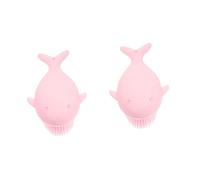 FOMIYES 2pezzi Spazzola Massaggio Silicone Per Scrubber Esfoliante Per Design Ergonomico Per Pulizia Profonda e Massaggio Scalpale