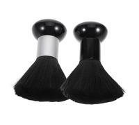 FOMIYES 2pezzi Spazzola per Barbiere Morbida per Rimuovere Capelli Sciolti Spazzola per Pulire Tagli di Capelli Professionale per Rimuovere Peli dal Collo Pulizia da Barbiere