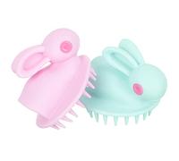 FOMIYES 2pezzi Spazzola Per Cuoio Capelluto Del Ragazzo Ragazza Massaggiante e Flessibile Per Igiene Quotidiana Aiuta a Mantenere Pulito e in Buone Condizioni Durante Il Lavaggio Dei Capel