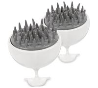 FOMIYES 2pezzi Spazzole Per Massaggio Del Capelluto Brush Per Shampoo Leggera e Portatile Per Uso Secco e Umido Per Viaggi e Rilassamento Del Capelluto