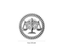 FOMIYES 2pezzi Spilla Legale in Metallo Vintage Scala di Giustizia per Avvocati e Giudici Regalo per Studenti di Giurisprudenza e Laureati in Legge per Occasioni Speciali