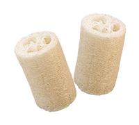 FOMIYES 2pezzi Spugne Luffa per Spugna Esfoliante Naturale Pratica per Uso Domestico e Pulizia del Corpo nel Bagno