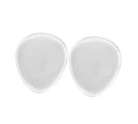 FOMIYES 2pezzi Spugnette Per in Silicone Lavabili Piumini Trasparenti Per Cosmetici Applicatori Per Fondotinta Liquido Illuminanti Correttori