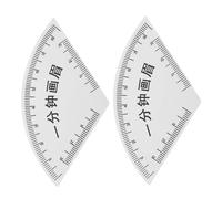 FOMIYES 2pezzi Stencil Riutilizzabile in Pvc per Sopracciglia Professionali Guida alla Misurazione per Disegno Preciso Strumento di Mappatura per Trucco e Modellazione