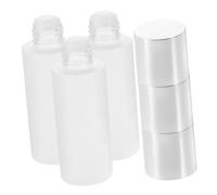 FOMIYES 3 pezzi Bottiglie Vuote Viaggio Pet Riutilizzabili per Cosmetici Lozione Spray Contenitori Pratici e Resistenti per Shampoo e Trucchi