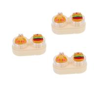 FOMIYES 3 Pezzi Custodia per con Design Cassetto Portatile e Perdita con Pinzette Incluse Scatola per Conservazione per Casa e