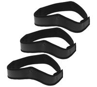 FOMIYES 3 Pezzi Fascia per Casco Antinfortunistica Nera in Cotone Traspirante Leggera Barriera Sudore Fronte per Protezione Comfort