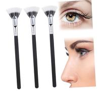 FOMIYES 3 Pezzi Pennello Per Ciglia Balsamo Trimmer Bigodino Ditta Setole Siero Per Ciglia Kit Ciglia Parà Bigodini Fare Plucker Pennello Per Sopracciglia Pro Gel Black Fibra Artificiale