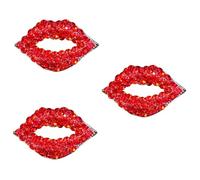 FOMIYES 3 Pezzi Spilla Rossetto Accessorio per Ragazzper Abbigliamento e Borse Resistente Pervitare Imprevisti e Aggiungere