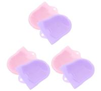 FOMIYES 3 Set Di Scrubber Esfolianti Per Il Viso Da Uomo Spazzola Detergente in Silicone Per Una Delicata Rimozione Della Pelle 2 Pezzi * 3