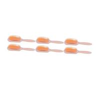 FOMIYES 3 Set Pettine Da Massaggio Spazzola Massaggiatore Del Cuoio Capelluto Piastra Per Portatile Arriccia Asciugacapelli Per Districante Addominali Orange 2 Pezzi * 3