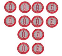 FOMIYES 3 Set Spilla Vaccinata Per Abbigliamento Distintivi Per Status Design Leggero E Riutilizzabile Adatte Ogni Occasione 4 Pezzi*3