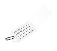 FOMIYES 3 Set Targhette Portachiavi Con Design Ribaltabile Etichette Identificative Per Chiavi Valigie E Animali Domestici Per Uffici E Hotel 30 Pezzi * 3