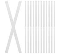 FOMIYES 30 Strisce di Colla per Rilegatura Libri Supporto a Rete Nastro Adesivo 12 MM per Riparazione Documenti e Contratti Forniture per Ufficio Applicazione Rapida