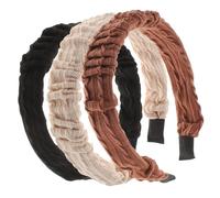 FOMIYES 3pezzi Fasce Larghe Per Donna in Accessori Per Da Ragazza Per Feste e Cosplay Eleganti Per Usi Quotidiani