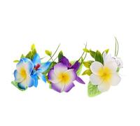 FOMIYES 3pezzi Forcine Per Capelli Fiori Di Plumeria Artificiali Accessori Per Capelli Hawaiani Tropicali Fermagli Per Leggeri e Grandi Per Occasioni Quotidiane e Vacanze Al Mare