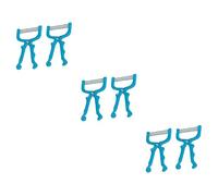 FOMIYES 3sets Rimozione Veloce Dei Baffetti Da Epilatori Manuali Inossidabile Per Viso Pratici e Portatili Per Casa e Viaggio