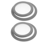 FOMIYES 4 Pezzi Diaphragm Ricambio per Stetoscopio Adatto Pazienti Adulti e Pediatrici Design per Auscultazione Precisa e Chiara Facile Sostituire