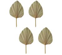 FOMIYES 4 Pezzi Foglie di Palma Secche Decorative per Decorazione Boho, Accessori per Feste e Matrimoni, Materiale Naturale, per Ambienti Bohemien e Bar