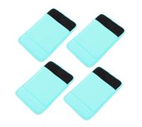 FOMIYES 4 Pezzi Imbottitura bracciolo antiscivolo maniglie presa per stampella coperture della maniglia del deambulatore avvolgimenti per la maniglia della stampella Poliestere Sky-Blue