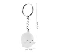 FOMIYES 4 Pezzi Portachiavi Divertenti per Zaino e Charm Leggero e Resistente per Studenti Decorazioni Halloween e Regali