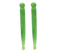 FOMIYES 4 Pz barra di bellezza massaggiatore per il viso tovaglioli floreali palmare penna per agopuntura bastoncini per automassaggio Terme attrezzo penna da massaggio cera d'api