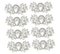 FOMIYES 4 Set Clip Per Scarpe Sposa Accessori Decorativi Per Design Chic E Resistente Per Matrimonio 2 Pezzi*4