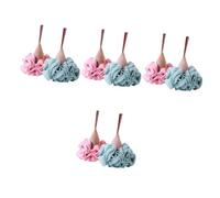 FOMIYES 4 Set Di Accessori Da Bagno Per Donne Ragazzi E Ragazze Esfoliante Per Il Corpo Spugna Di Luffa 2 Pezzi * 4