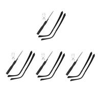 FOMIYES 4 Set Di Kit Di Sostituzione Universale Per Aste Per Occhiali Comode Aste Antiscivolo Per Occhiali Da Sole