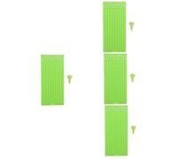 FOMIYES 4 Set Tavoletta Braille Ardesia Braille e Stilo Penna Per Scrivere Braille Piastra Di Scrittura in Braille Per Non Vedenti Piastra Di Goffratura Braille Plastica Light Green