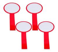 FOMIYES 4 Tabelloni Segnapunti Vuoti Portatili Palette Cancellabili a Secco Piccole Lavagne Bianche per Studenti Leggere per Giochi Lezioni e Uso Scolastico Colore Colore Casuale