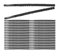 FOMIYES 40 Pezzi Forcine Nere con Strass per Capelli Fermagli Decorativi con Cristalli Neri Clip Gioiello per Donna e Ragazza Accessori Eleganti per Matrimoni e Feste