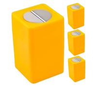 FOMIYES 4pcs Lama Di Rasoio Di Sicurezza Scatola Per Lo Smaltimento Fetta Di Rasoio Contenitore Custodia Per Rasoio in Metallo Per Il Riciclaggio Delle Lame Usate Conservazione Sicura