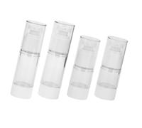 FOMIYES 4pezzi Bottiglie Spray Riutilizzabili Trasparenti per Viaggi e Gite per Cosmetici Shampoo Detergente Viso Bagnoschiuma Solare Sapone Liquido Lotion Essenze