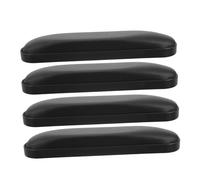 FOMIYES 4pezzi Braccioli per Sedia Rotelle Manuali Cuscini Ergonomici di Ricambio per Braccioli Imbottitura in Morbida Spugna con Superficie in Pu Comodo Appoggio per Avambraccio