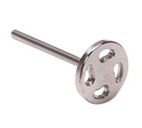 FOMIYES 4pezzi Disco Per Cuscinetto Rimuovi La Morta Efficienza Compatibile La Maggior Parte Dei Montalatte Elettrici Inossidabile