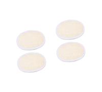 FOMIYES 4pezzi Spugne Esfolianti Naturali Luffa Per Panni Esfolianti Per Corpo Con Corda Perfetti Per Rimuovere Le Cellule Morte Della e Pulire Fondo