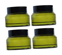 FOMIYES 4pezzi Vasetti Cosmetici Per Crema Viso Contenitori Ricaricabili Impermeabili Per Campioni e Viaggio Design Per Risparmio Spazio Per Prodotti Per e Della