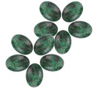 FOMIYES 5 Pezzi Cabochon di Pietra Fai da Te Ovali 18x25 Mm Retro Piatto per Creazione di Gioielli Artigianali come Bracciali e Collane, Cabochon Piatti Colorati per Lavorazioni Creative