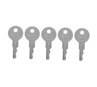 FOMIYES 5 Pezzi Chiavi Accensione per Golf in Metallo Compatibili con Carrelli Gas ed Elettrici Semplici Usare e Trasportare Ricambio per Interruttore Accensione Golf Cart