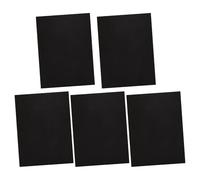 FOMIYES 5 Pezzi Inserti Inferiori per Borse Neri Opachi 08Mm in Plastica PP A4 Supporto Modellante Base Borsa Tote Cuscinetti Stabilizzatori per Valigia e Organizer da Viaggio