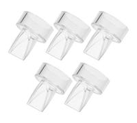 FOMIYES 5 Pz Valvola a Becco D'anatra Valvola Tiralatte Manuale Per Per Sostituire Le Valvole Del Tiralatte Bambino Massaggio Gel Di Silice