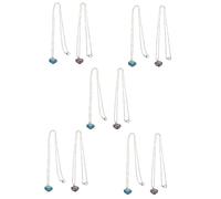 FOMIYES 5 Set Collana Con Ciondolo A Cuore Collane Da Donna Per Madri Collana Medaglione Locket Femminili Collana Madre Figlia Collana Della Figlia Rame 2 Pezzi*5
