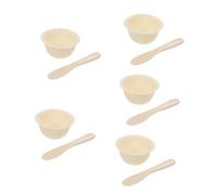 FOMIYES 5 Set Set Di Ciotole Per Maschere Stick Di Miscelazione Facciale Applicatore Per Ciotola Di Miscelazione Da Laboratorio Ciotola Fai Da Te Terrina Gel Di Silice