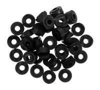 FOMIYES 50 Pezzi Rondelle Curva di Ricambio per Deambulatore in Plastica | Connettore per Tubi da 3/4 Pollici, Design a Becco D'anatra, per Cliniche e Centri Riabilitativi