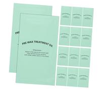 FOMIYES 50 Pezzi Salviette Pre Waxing Detergenti per Preparazione Depilazione Formula per Tutti i Tipi Casa e Viaggio