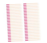 FOMIYES 50 Pezzi Strumenti per manicure bastoncini per manicure bastoncini spingi cuticole spingi cuticole in legno levigatrice per unghie Roseo