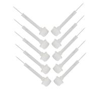 FOMIYES 50pezzi Pennelli di Precisione per Nail Art Set di Strumenti per Disegno e Punteggiatura Pennelli Resistenti per Applicazione Uniforme di Smalto