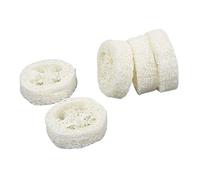 FOMIYES 5pezzi Portasapone in Luffa Naturale Vassoio per Sapone da Doccia Ciotola per Piatti da Cucina Morbido e Reutilizzabile per Bagno e Cucina