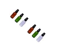 FOMIYES 6 Pezzi Bottiglie per Viaggio Trasparente e Semitrasparente Cosmetici per Essenziali Shampoo e Lozioni Contenitori Portatili per e Aromaterapia